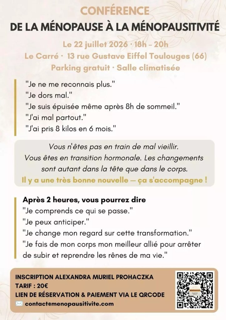 De la ménopause à la ménopausitivité