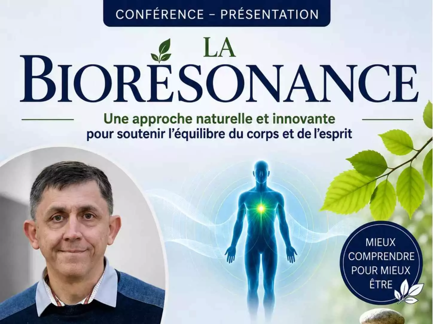 Affiche de l’événement La Biorésonance à Toulouges le 30 septembre 2026