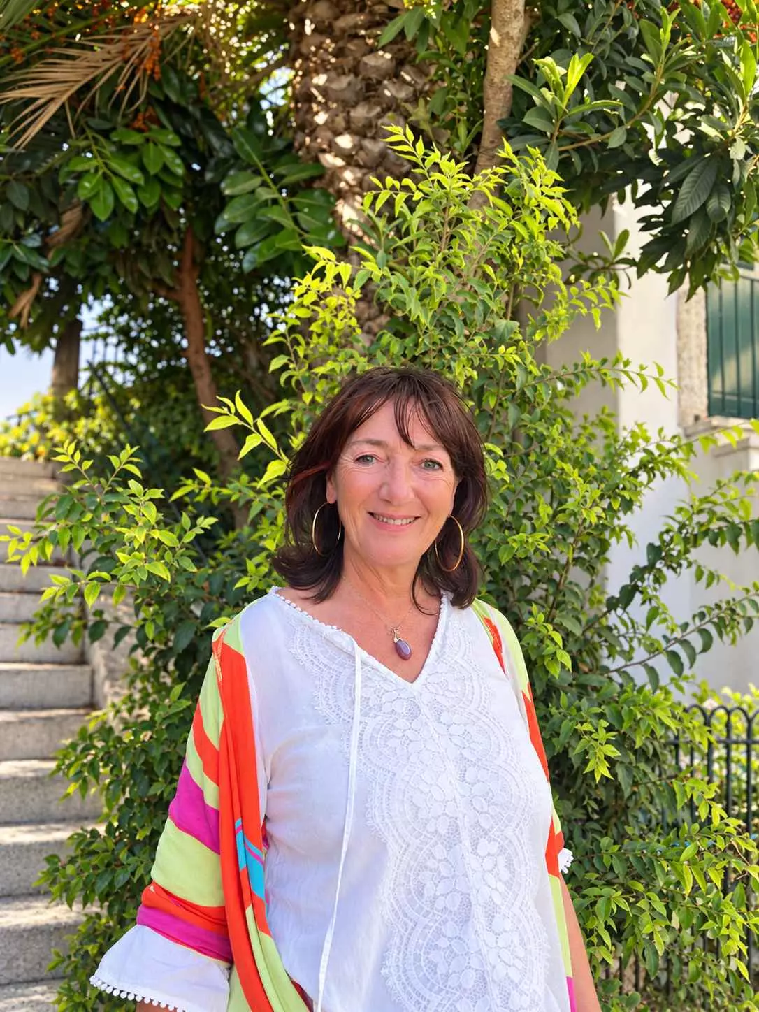 Portrait de Christine Guedj, florithérapeute et conseillère en Fleurs de Bach à Argelès-sur-Mer